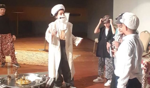 Miniklerden Nasrettin Hoca Gösterisi