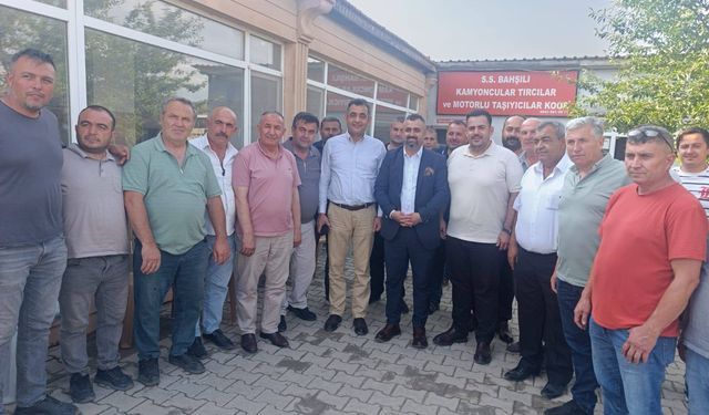Pehlivanlı: ''Şoför Esnafı Yolumuzu Aydınlatıyor''