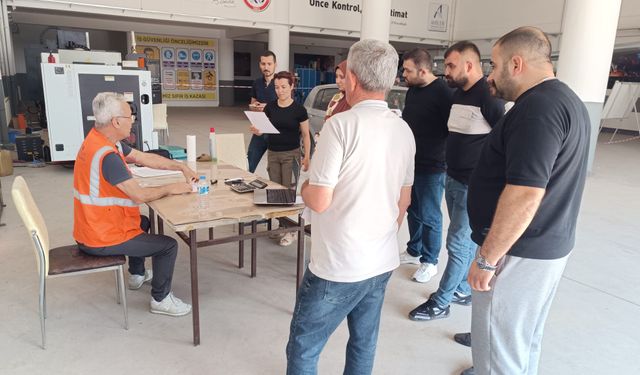 Kırıkkale TSO’da 37. Mesleki Yeterlilik Sınavı Gerçekleştirildi
