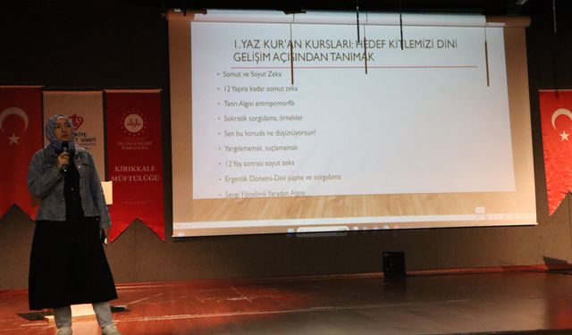 Kur’an Kursu Öncesi Bilgilendirme Yapıldı