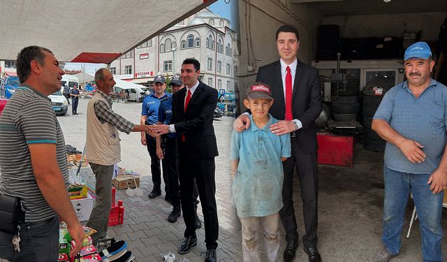 Kaymakam Ergin, Karakeçili’de Veda Ziyaretlerine Başladı