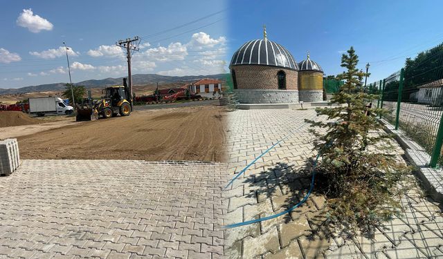 Balışeyh’te Yol ve Çevre Düzenleme Çalışmaları Sürüyor