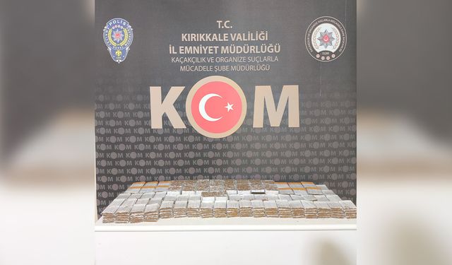 Kırıkkale’de 8 Bin Adet Dolu Makaron Ele Geçirildi