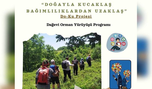 Kırıkkale’de Doğa Yürüyüşüyle Dijital Detoks