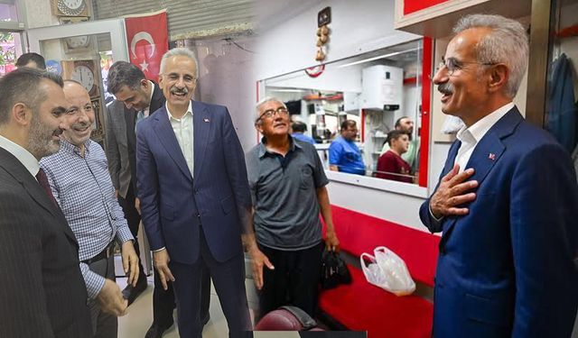Bakan Uraloğlu Kırıkkale Esnafını Ziyaret Etti