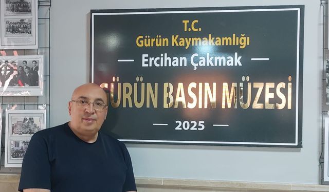 'Ercihan Çakmak Gürün Basın Müzesi' Ziyarete Açıldı