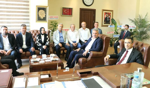 Yahşihan Kaymakamı’na Nezaket Ziyareti