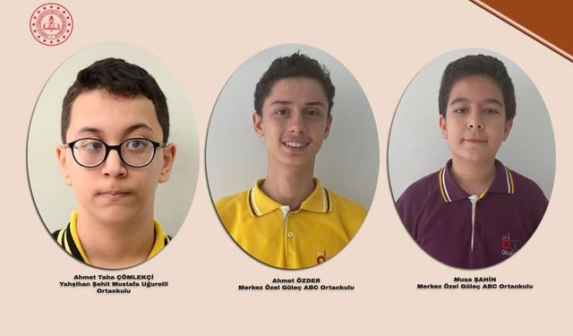 Kırıkkale’den LGS’de Üç Türkiye Birincisi