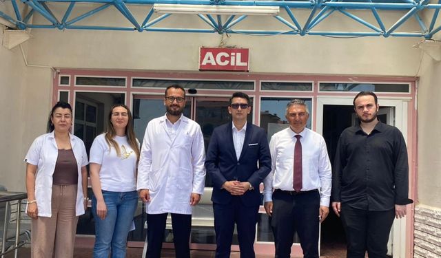 Kaymakam Kayatürk’ten Keskin Devlet Hastanesi’ne Ziyaret