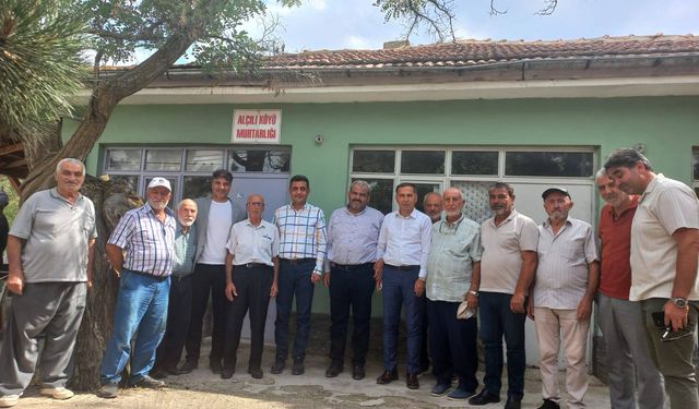 İl Başkanı Pehlivanlı'dan Alcılı Köyü'ne Ziyaret