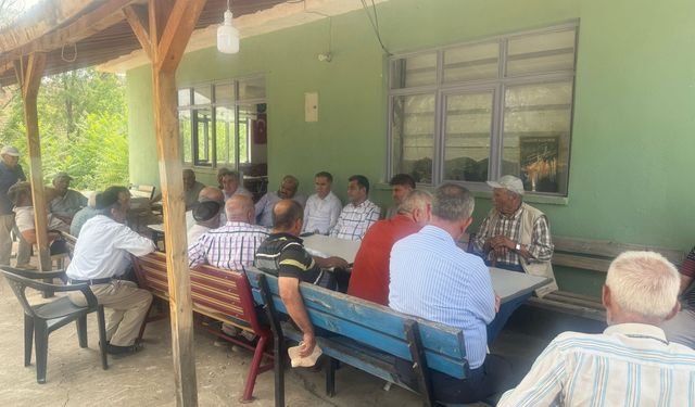 Pehlivanlı, Alcılı Köyü’nde Vatandaşlarla Buluştu