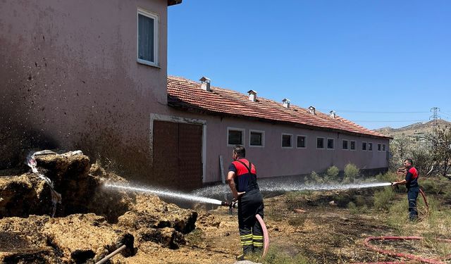 Yahşihan’da Otluk Alanda Çıkan Yangın Kısa Sürede Söndürüldü