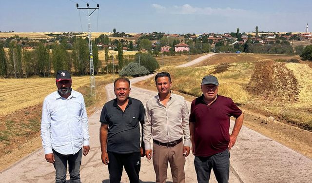 Aydınşeyh – Dikmen Yolu Yapımına Başlandı