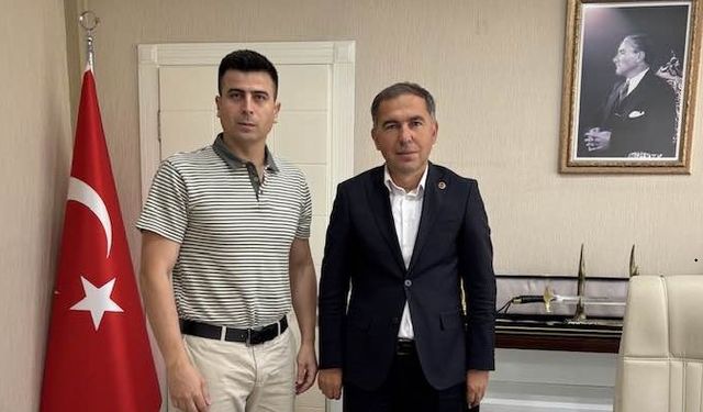 Delice Sayman Müdürü Halil Demir’den Veda Ziyareti