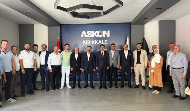 Milletvekili Kaplan’dan ASKON Kırıkkale’ye Ziyaret