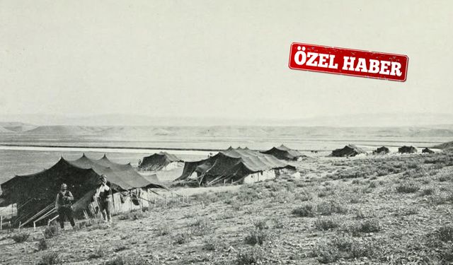 Tarihi Kare: Delice Irmağı Kıyısında Yörük Çadırları