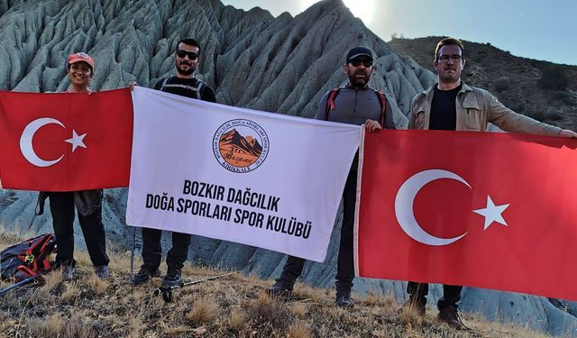 Kırıkkale’nin Peribacaları’nda Zafer Yürüyüşü