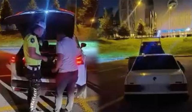 Driftin Bedeli Ağır Oldu: 64 Bin TL Ceza Yazıldı