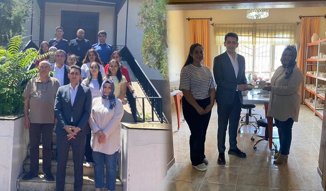 Kaymakam Kayatürk’ten Seramik Atölyesi Ziyareti