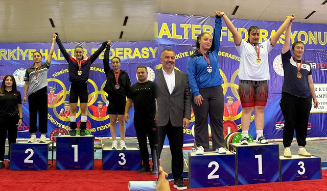 Kırıkkaleli Sporculardan Halterde Türkiye Dereceleri