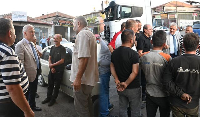 Kırıkkale Valisi Makas, Sanayi Esnafıyla Bir Araya Geldi