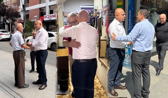 Başkan Önal Kırıkkale Esnafının Nabzını Tuttu
