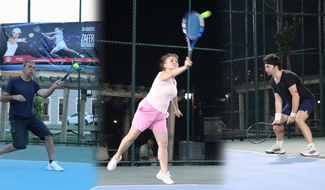 Kırıkkale’de Tenis Turnuvası Heyecanı Devam Ediyor