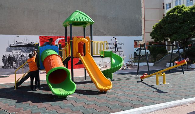 Kırıkkale’de Hanımeller Parkı Açılışa Hazırlanıyor