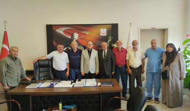 Başhekim Varol’a Şehit Ailelerinden Ziyaret