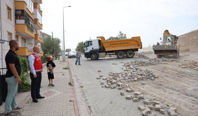 Kepir Caddesi’nde Asfalt Çalışmaları Başladı