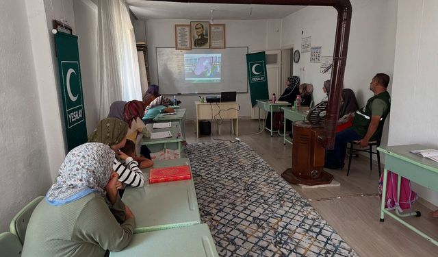 Yeşilay, Kız Kur’an Kursu Öğrencileriyle Buluştu