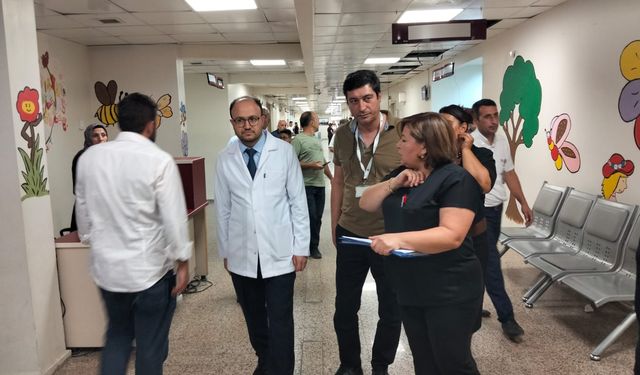 Başhekim Varol’dan Polikliniklerde Yoğun Saha Ziyaretleri