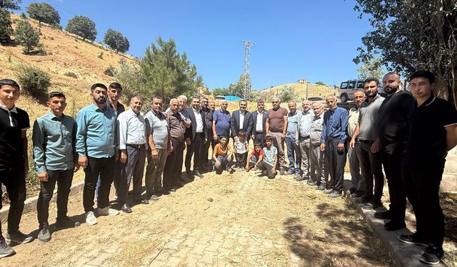 Kaplan, Kızıldere Köyü’nde Vatandaşlarla Buluştu