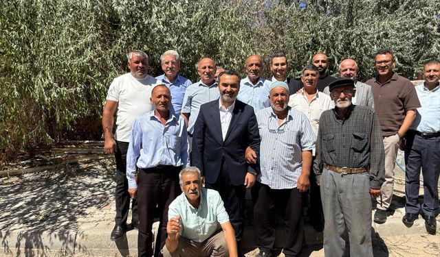 Milletvekili Kaplan, Karacalı Köyü’nde Vatandaşlarla Buluştu