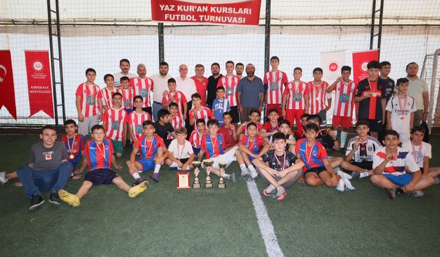 Camiler Arası Futbol Turnuvası Sona Erdi