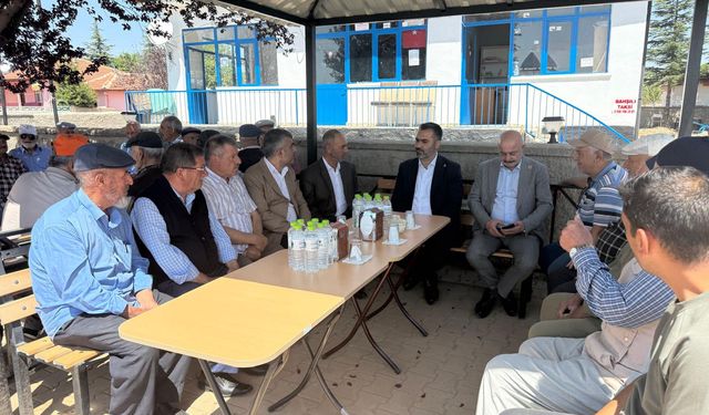 Kaplan: “Köyün İhtiyaçlarının Takipçisi Olacağız”
