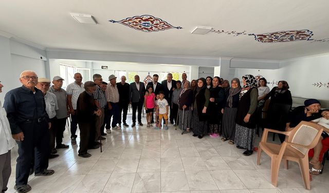 Milletvekili Kaplan, Halildede Köyü’nde Vatandaşlarla Buluştu