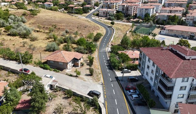 Kepir Caddesi Modern Görünümüne Kavuştu