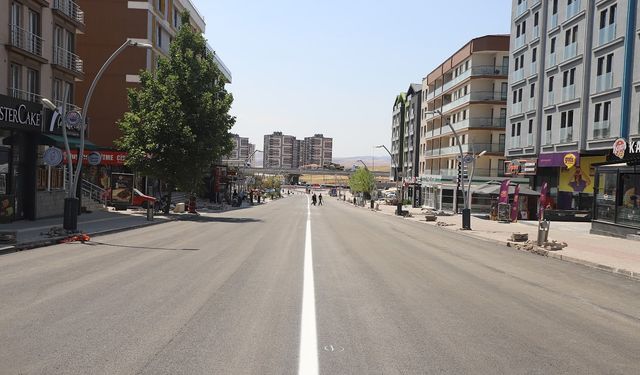 Yahşihan’da Devlet Bahçeli Bulvarı Yenilendi