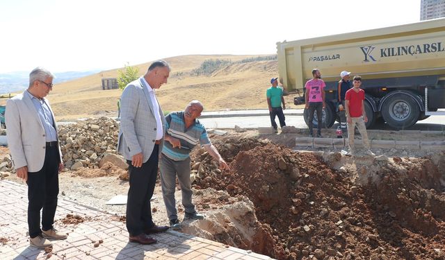 Seyrantepe’de Yollar Yenileniyor