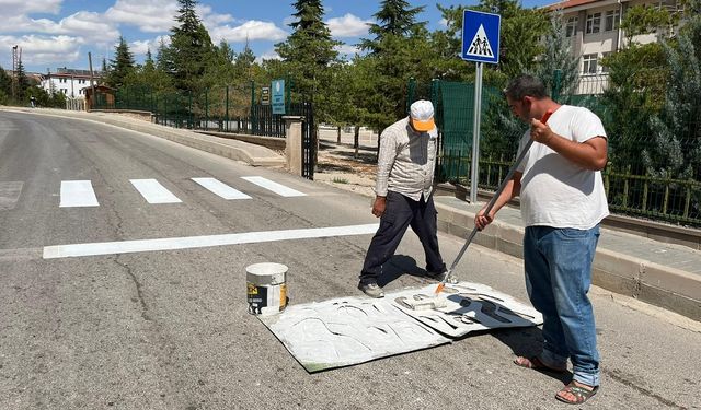 Yahşihan’da Okul Çevreleri Güvenli Hale Getirildi