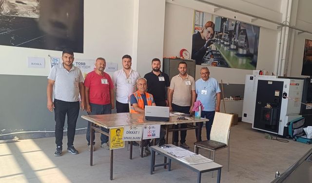 Mesleki Yeterlilik Sınavı Kırıkkale’de Gerçekleşti
