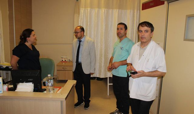 Kırıkkale’de Acil Servis Alanında İyileştirmeler Yapıldı