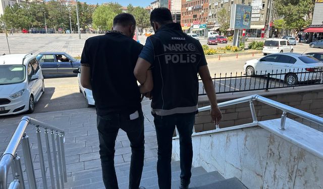 Kırıkkale’de Zehir Taciri Kıskıvrak Yakalandı
