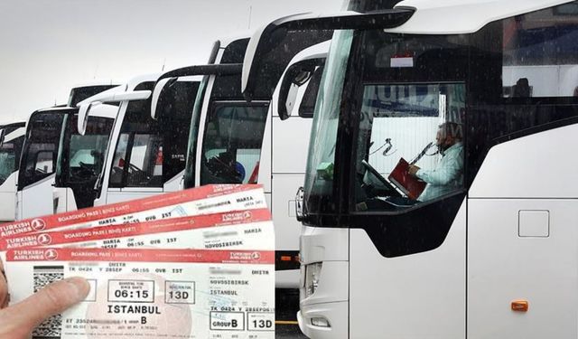 Otobüs biletleri uçak fiyatlarını geçti