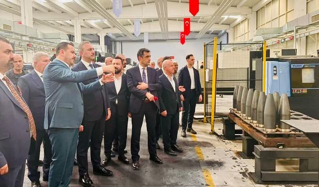 Bakan Gül,Milli Sanayi gururumuz Sinerji'de