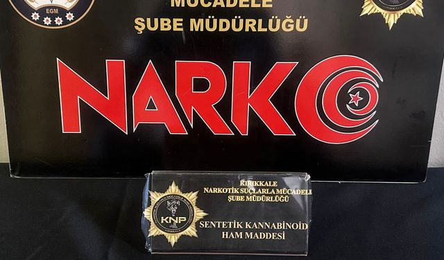 Narkotik ekipleri sentetik madde yakaladı