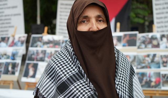 Tepki'nin sesi Cemile teyze: "Her bir imza İsrail'e bir bomba olacak"