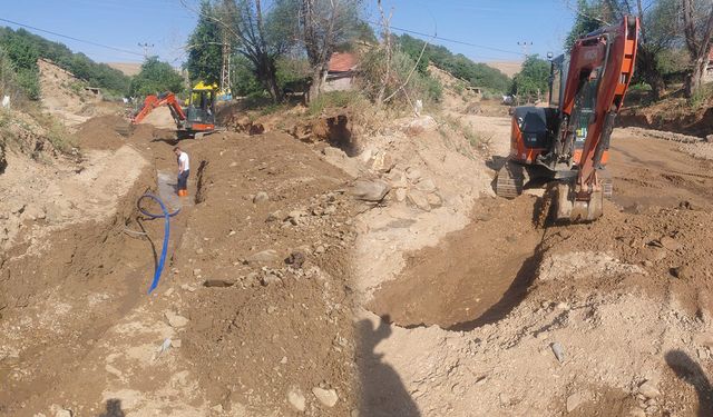 Keskin’in İki Köyünde Su Arızaları Giderildi