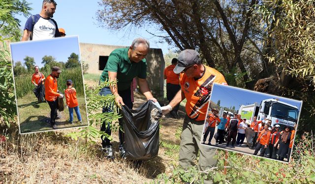 Yahşihan’da BOZDAK Kızılırmak’ı Temizledi